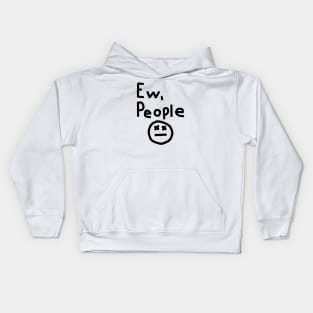 Ew People Graphic Kids Hoodie